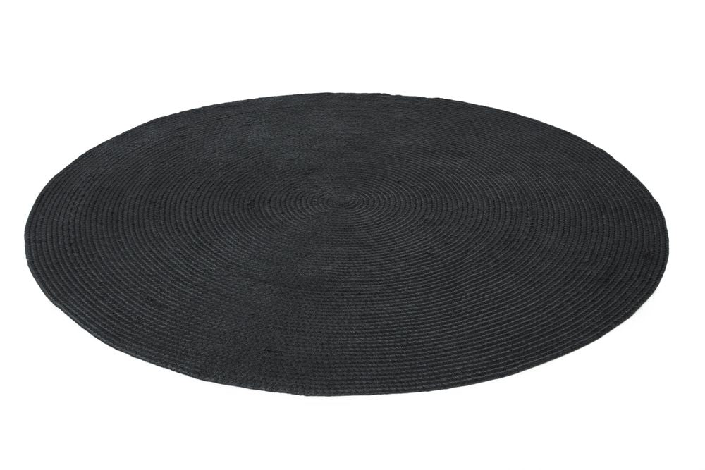 Asiatic London Natural Weaves Nico Outdoor Round Rug - Charcoal