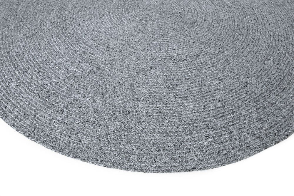 Asiatic London Natural Weaves Nico Outdoor Round Rug - Grey