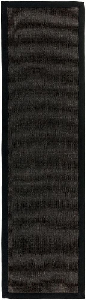 Asiatic London Natural Weaves Sisal Runner Rug - Black