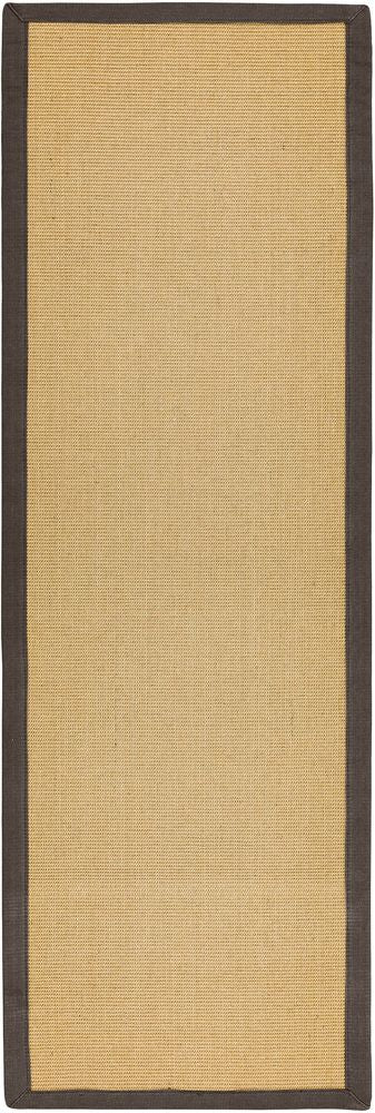 Asiatic London Natural Weaves Sisal Runner Rug - Linen &amp; Chocolate