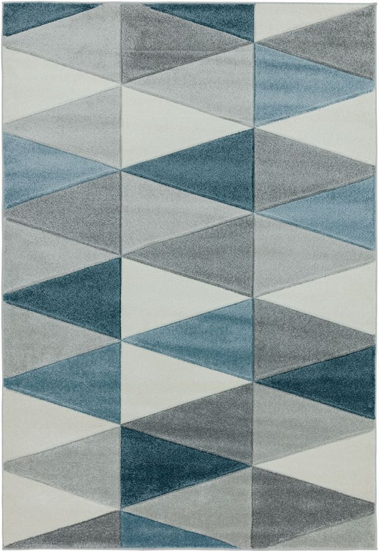 Asiatic London Easy Living Sketch Rug - SK07 Kite Blue