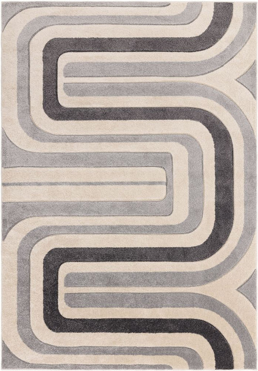 Asiatic London Easy Living Sketch Rug - SK17 Contour Grey