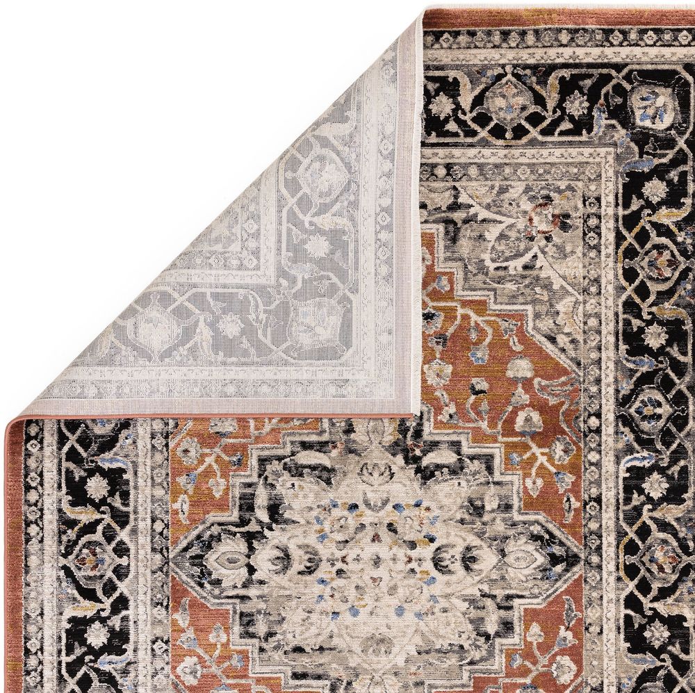 Asiatic London Classic Heritage Sovereign Rug - Terracotta Medallion