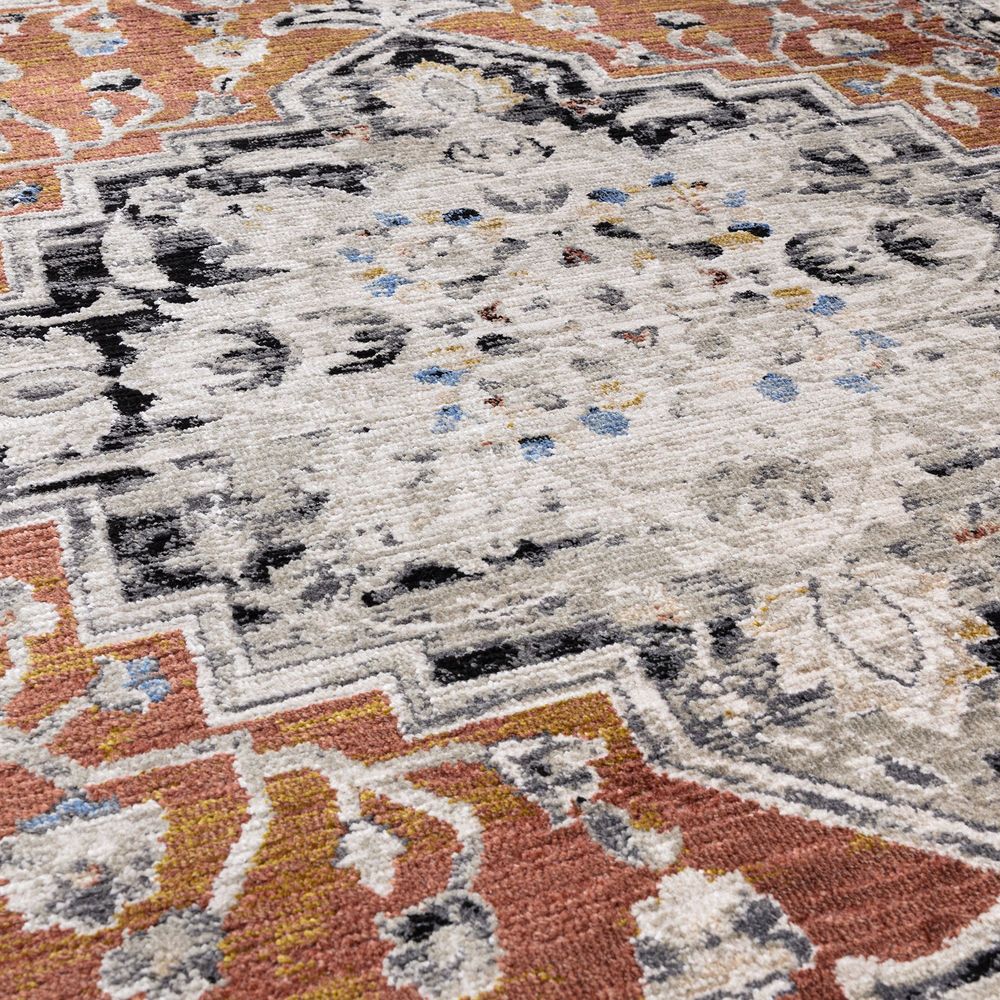 Asiatic London Classic Heritage Sovereign Rug - Terracotta Medallion