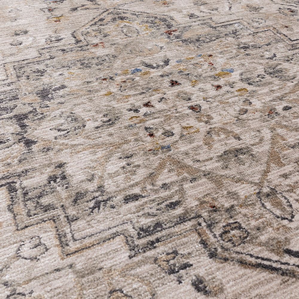 Asiatic London Classic Heritage Sovereign Rug - Ash Medallion