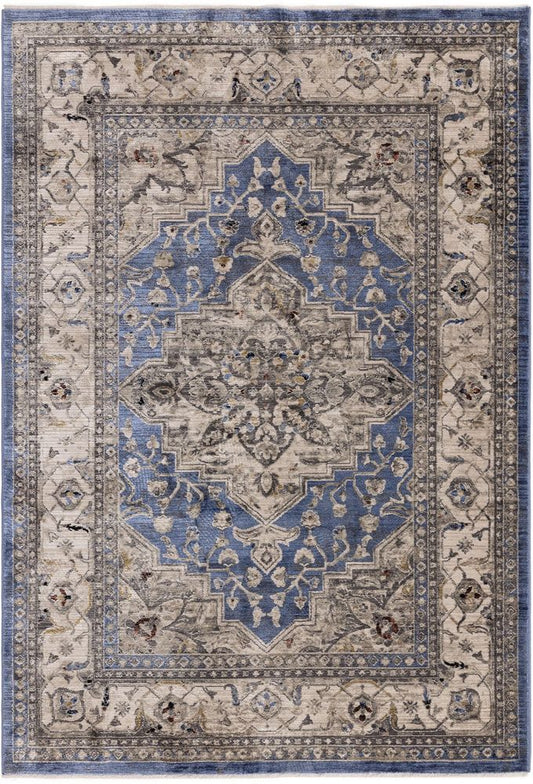 Asiatic London Classic Heritage Sovereign Rug - Blue Medallion