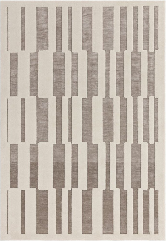 Asiatic London Easy Living Valley Rug - Natural &amp; Ivory Tile