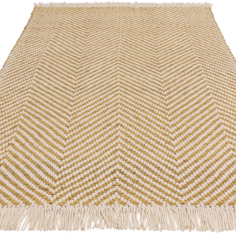 Asiatic London Natural Weaves Vigo Rug - Ochre