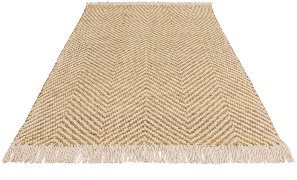 Asiatic London Natural Weaves Vigo Rug - Ochre