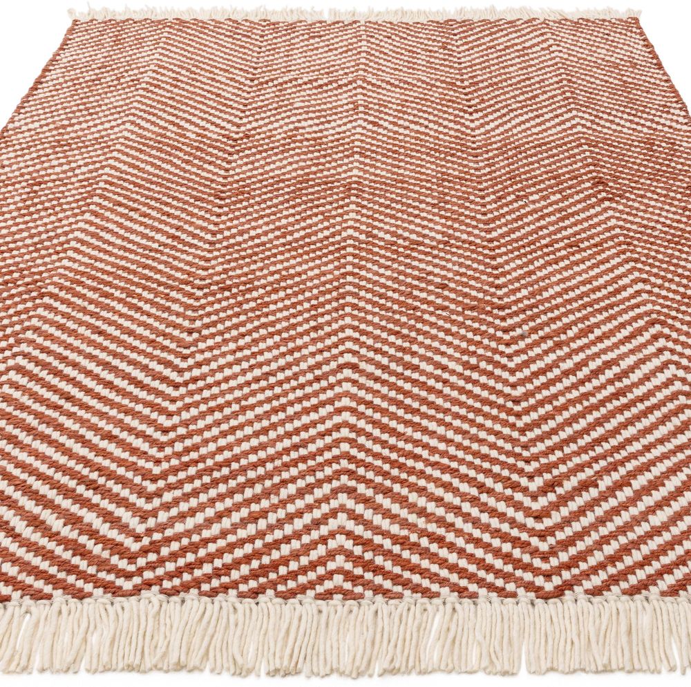 Asiatic London Natural Weaves Vigo Rug - Rust