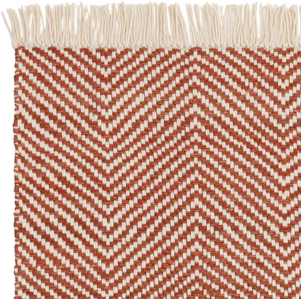 Asiatic London Natural Weaves Vigo Rug - Rust