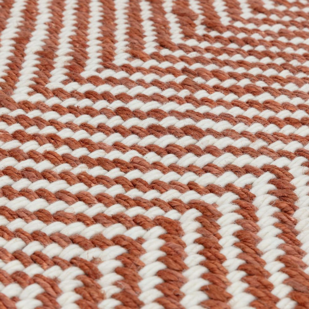 Asiatic London Natural Weaves Vigo Rug - Rust