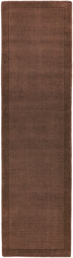 Asiatic London Contemporary Plain York Runner Rug - Chocolate