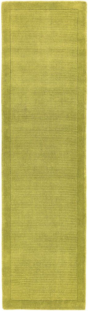 Asiatic London Contemporary Plain York Runner Rug - Green