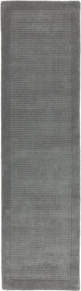 Asiatic London Contemporary Plain York Runner Rug - Grey