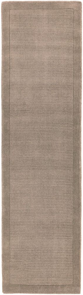 Asiatic London Contemporary Plain York Runner Rug - Taupe