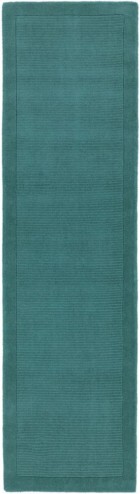 Asiatic London Contemporary Plain York Runner Rug - Teal