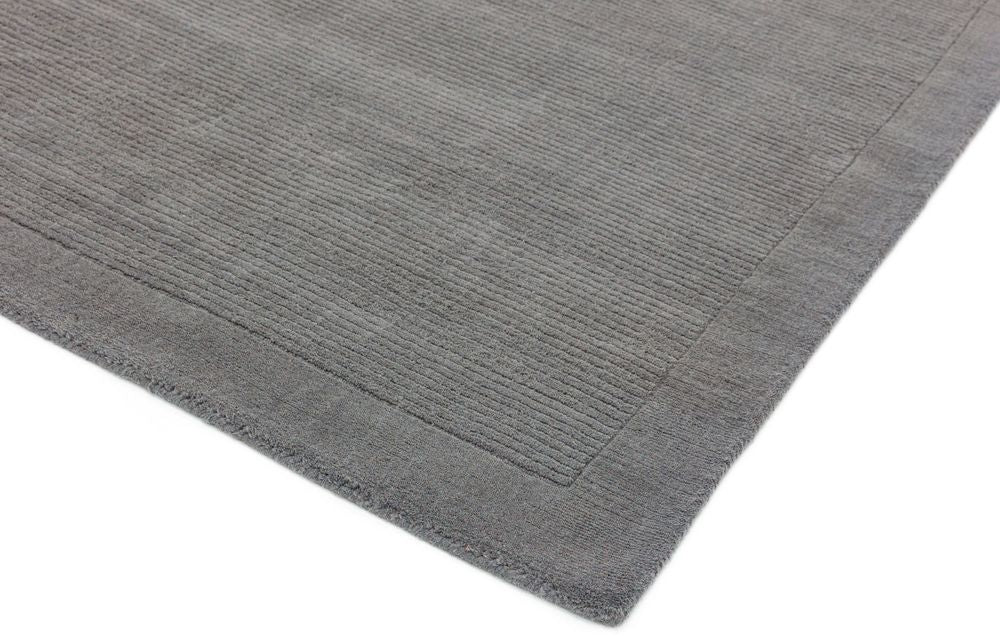 Asiatic London Contemporary Plain York Rug - Grey