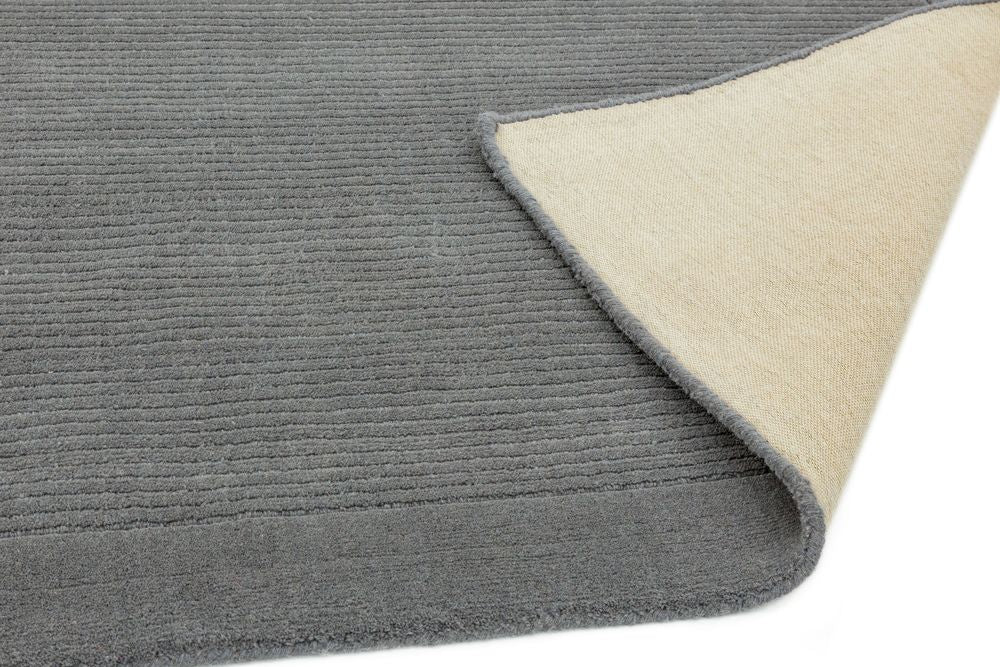 Asiatic London Contemporary Plain York Rug - Grey