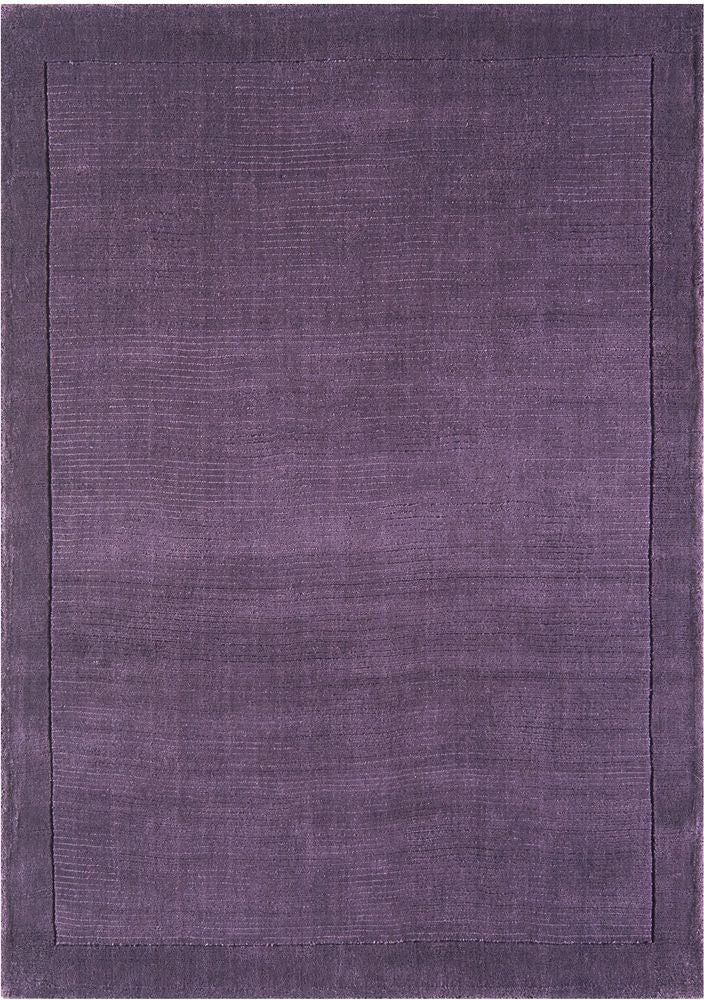 Asiatic London Contemporary Plain York Rug - Purple