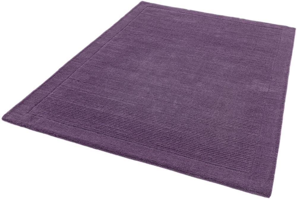 Asiatic London Contemporary Plain York Rug - Purple