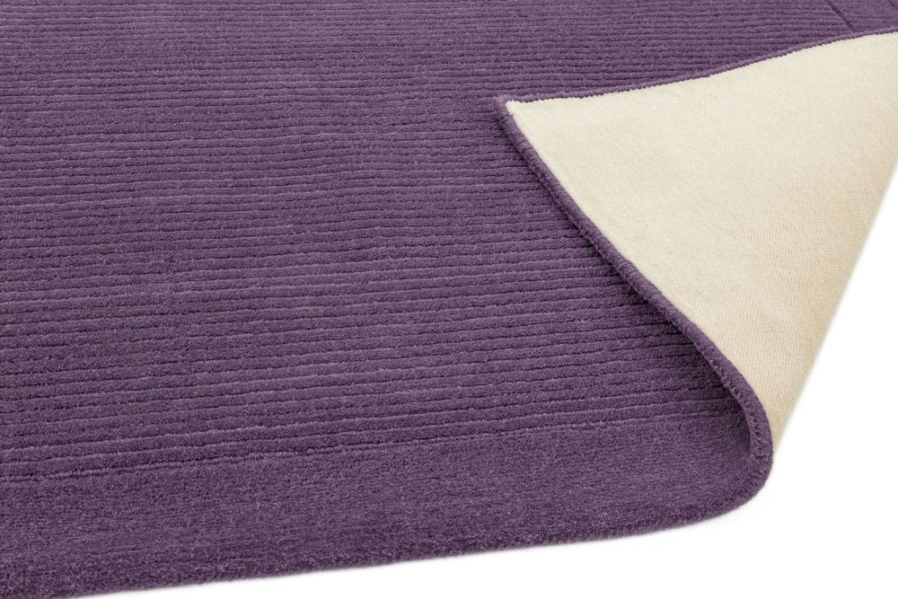 Asiatic London Contemporary Plain York Rug - Purple