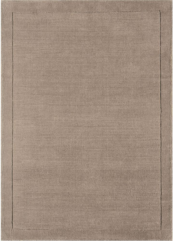 Asiatic London Contemporary Plain York Rug - Taupe