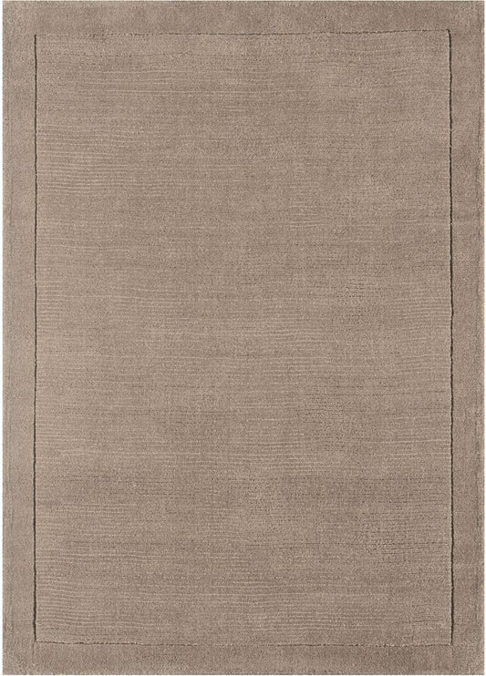 Asiatic London Contemporary Plain York Rug - Taupe