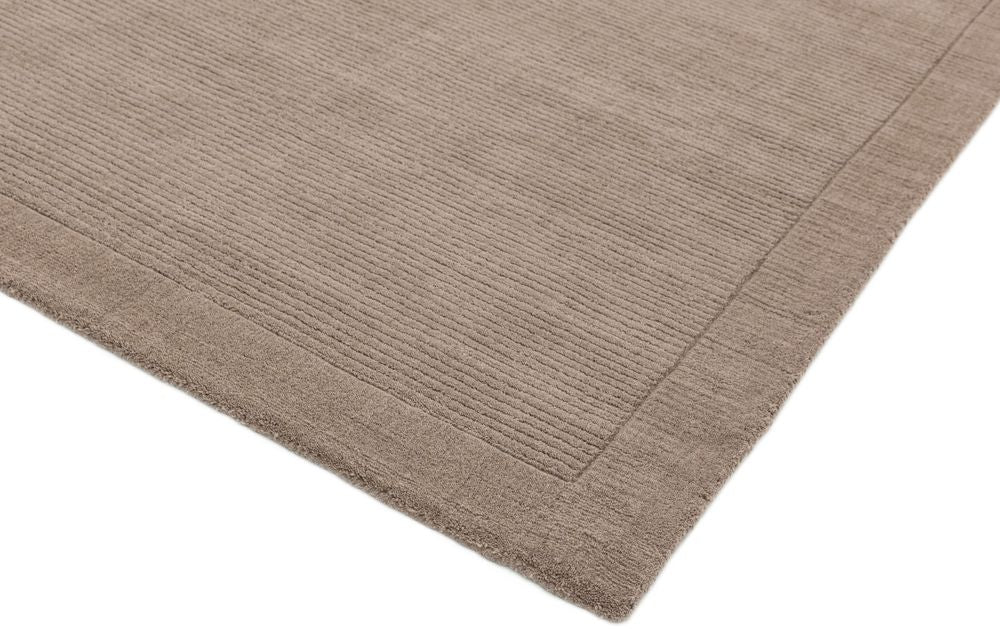 Asiatic London Contemporary Plain York Rug - Taupe