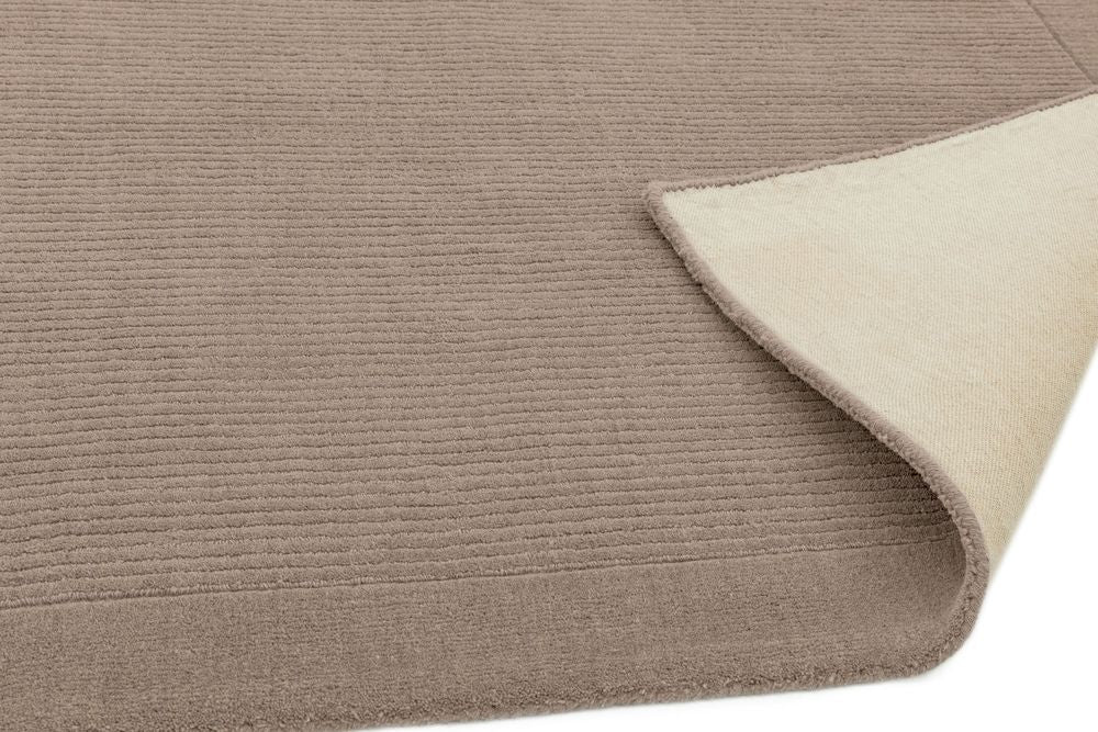 Asiatic London Contemporary Plain York Rug - Taupe