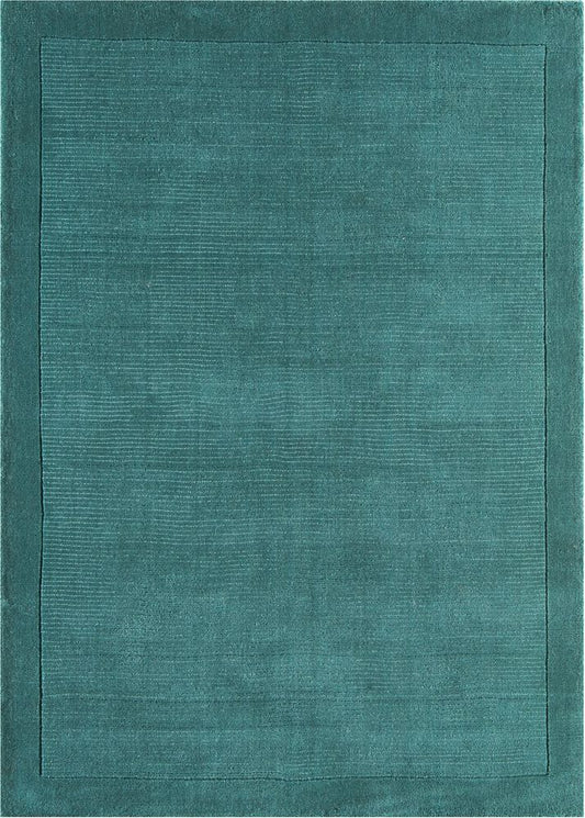 Asiatic London Contemporary Plain York Rug - Teal