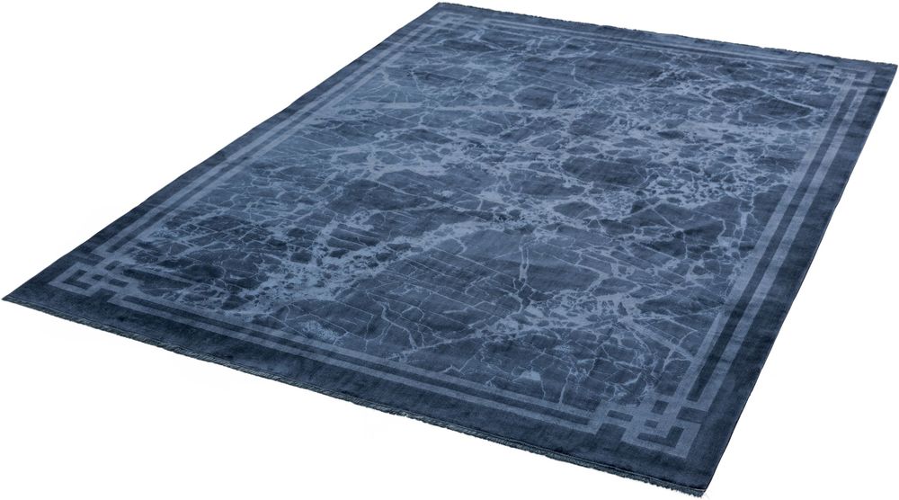 Asiatic London Contemporary Design Zehraya Rug - ZE02 Ink Blue Border