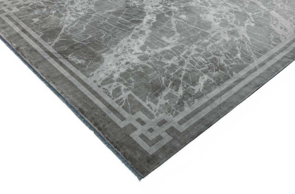 Asiatic London Contemporary Design Zehraya Rug - ZE04 Silver Border