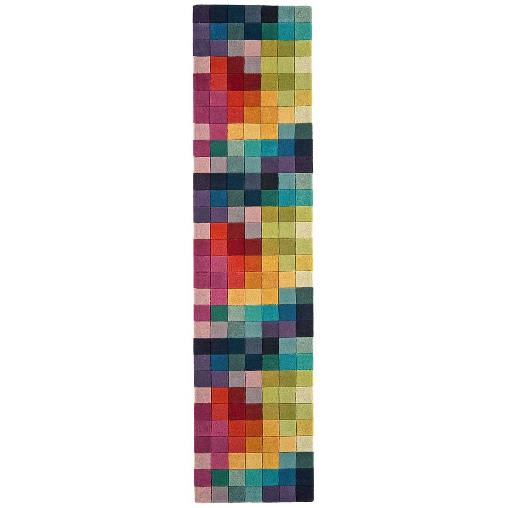 Asiatic London Funk Boxes Rug - Multi - 140cm x 200cm