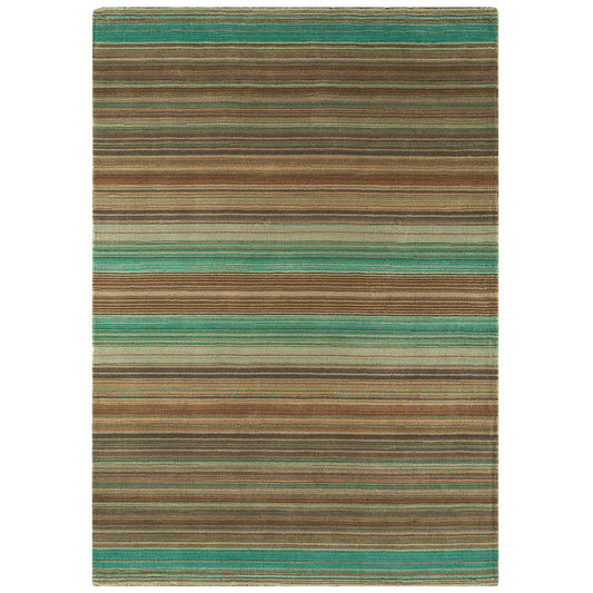 Asiatic London Pimlico Fine Stripe Rug - Green