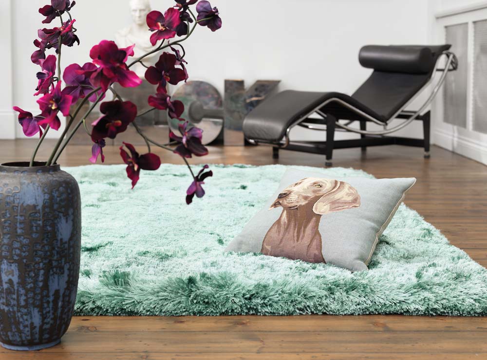 Asiatic London Plush Shaggy Rug - Ocean