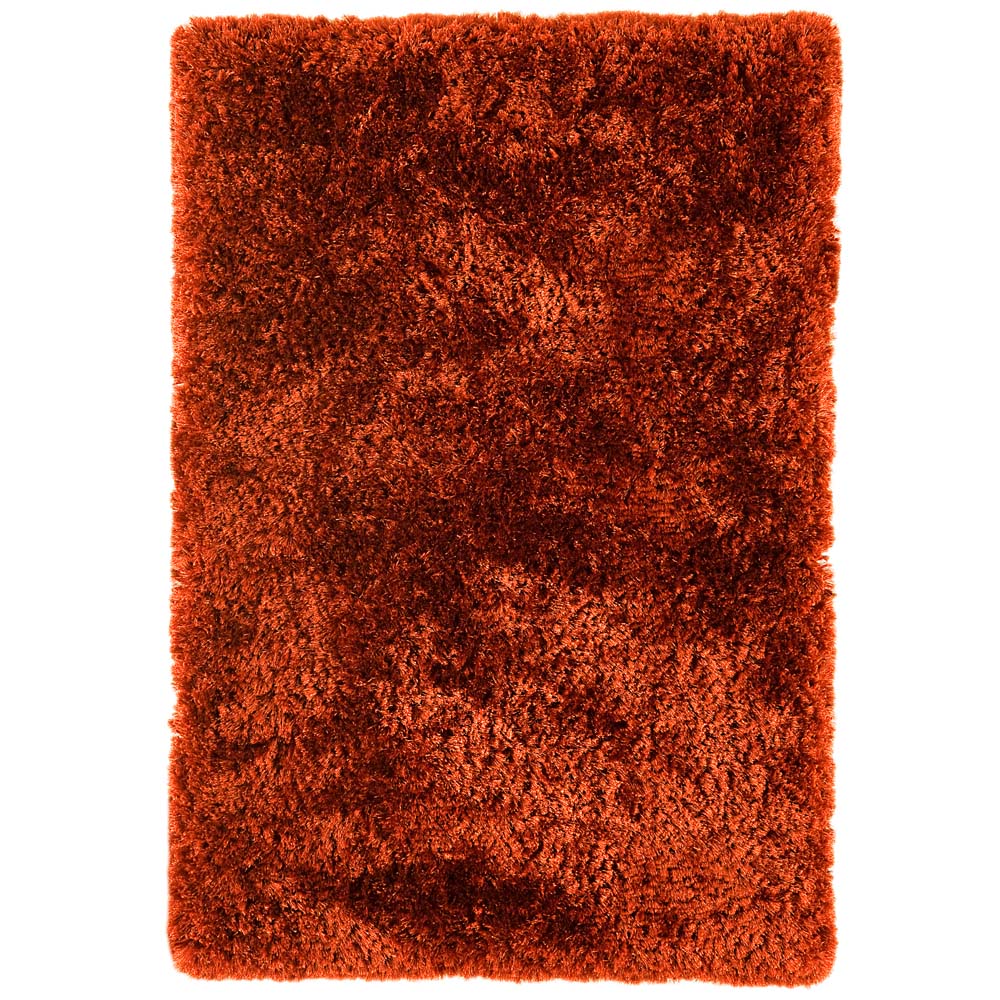 Asiatic London Plush Shaggy Rug - Rust