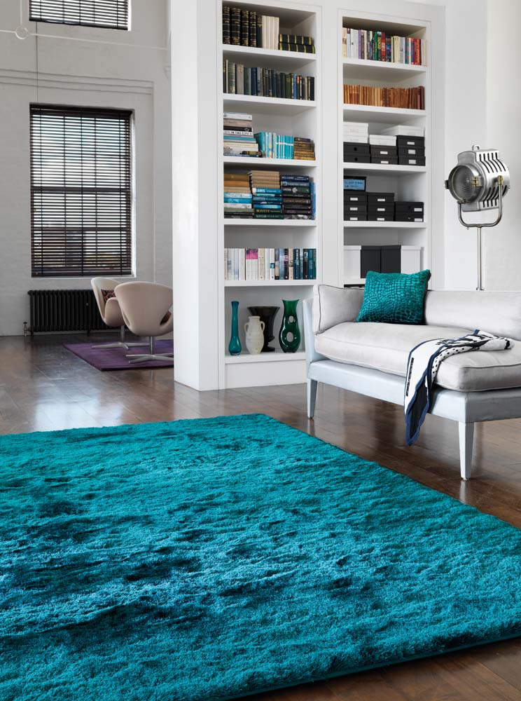 Asiatic London Whisper Rug - Dark Teal