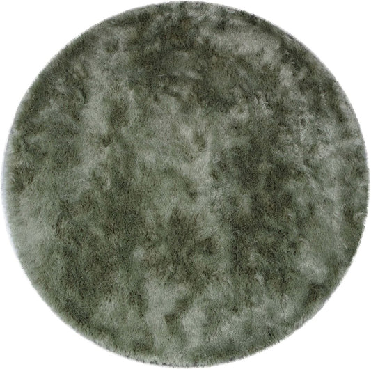 BePureHome Praline Round Rug - Pistachio