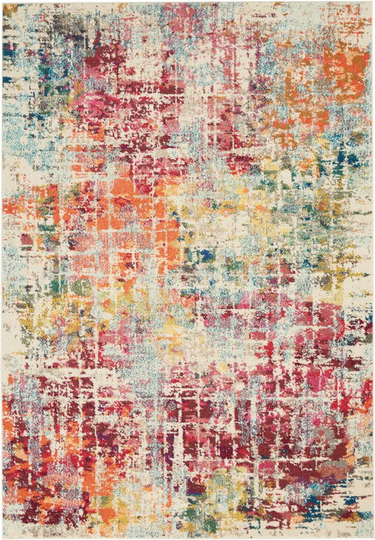 Nourison Celestial CES13 Rug - Pink &amp; Multicolour