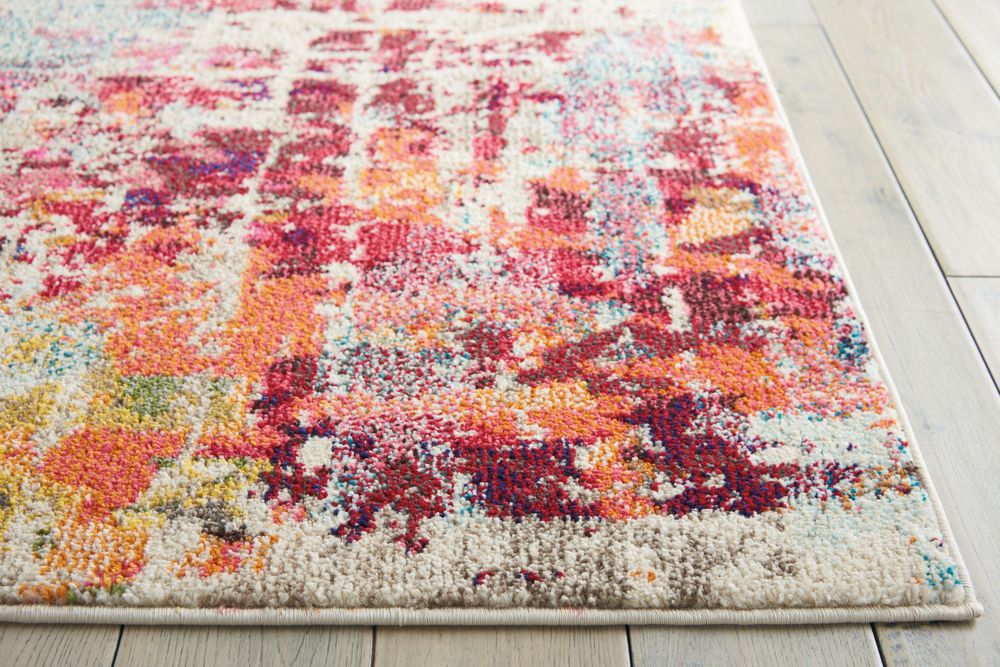 Nourison Celestial CES13 Rug - Pink &amp; Multicolour