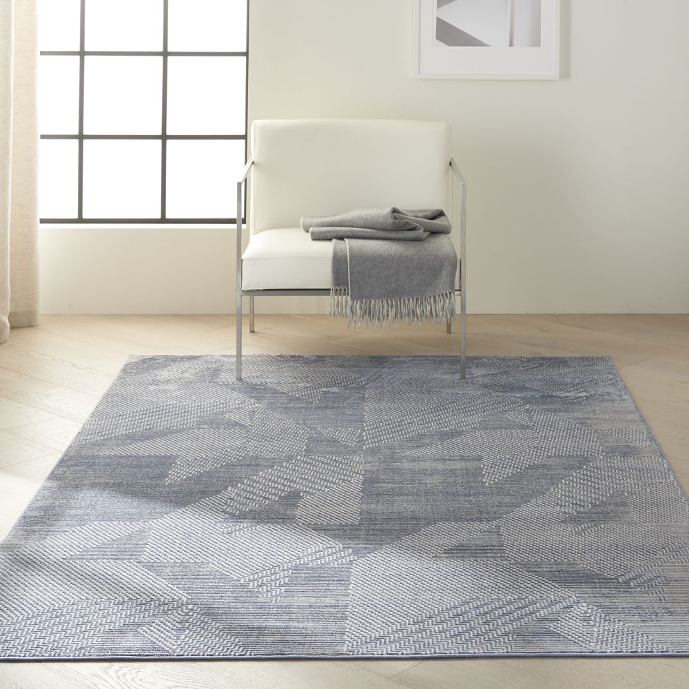 Calvin Klein CK850 Orlando CK852 Rug - Grey &amp; Blue