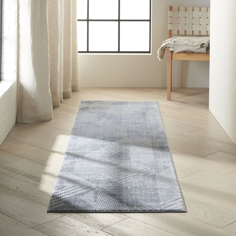 Calvin Klein CK850 Orlando CK852 Rug - Grey &amp; Blue