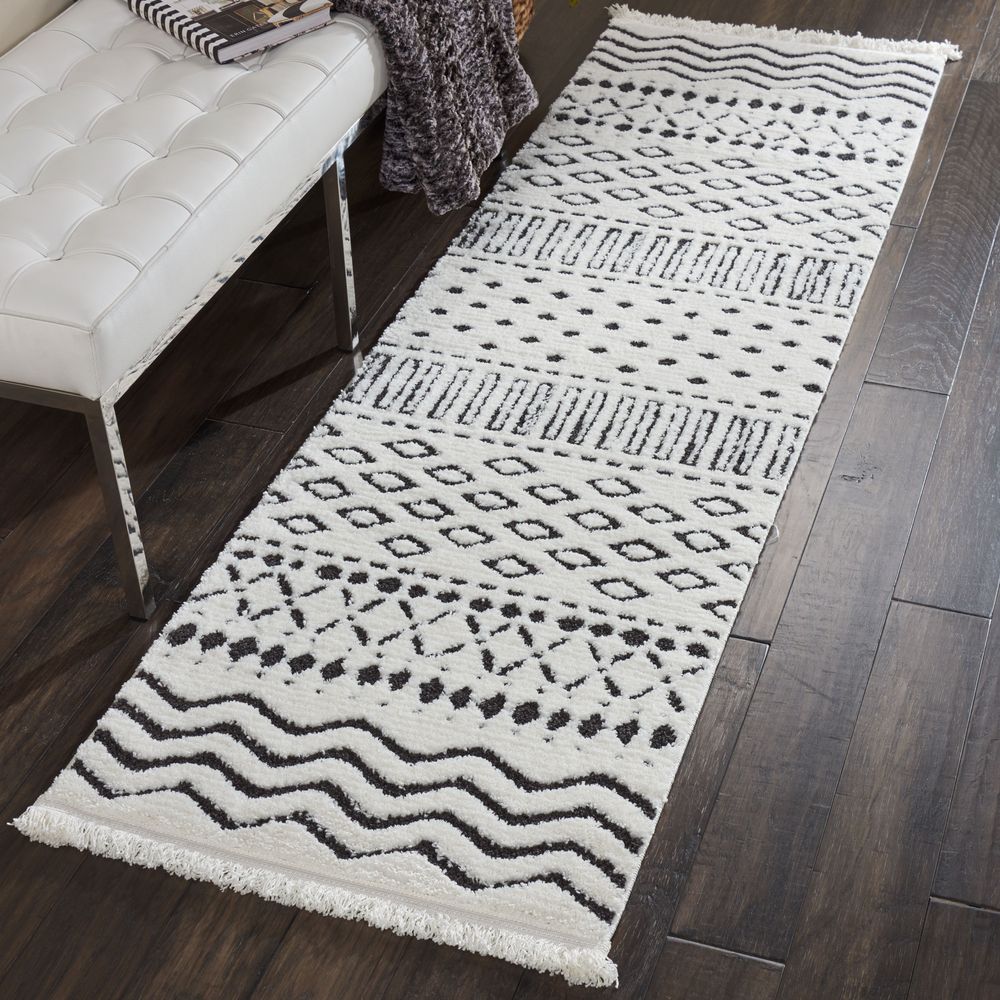 Nourison DWS05 Kamala DS501 Rug - White