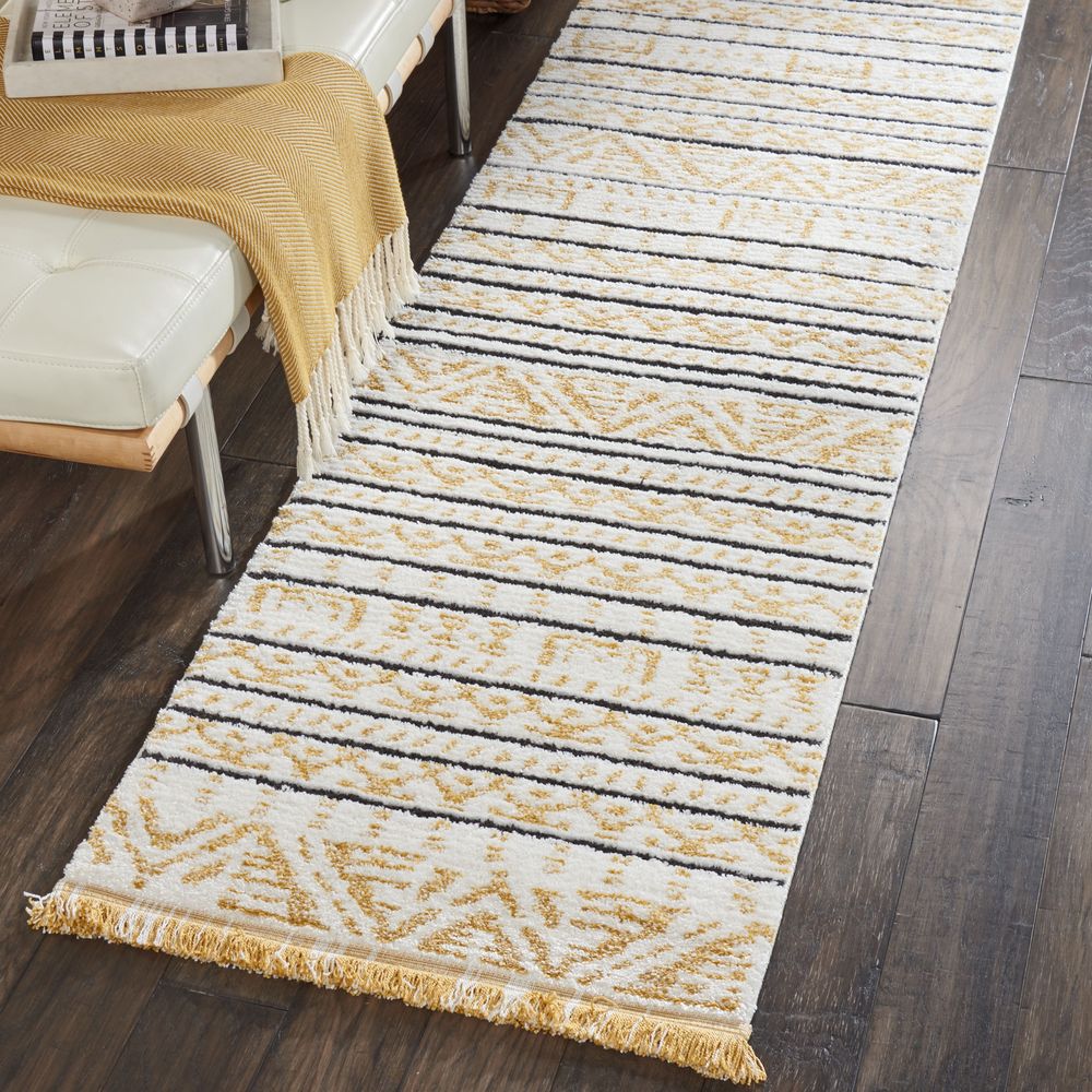 Nourison DWS05 Kamala DS503 Rug - Yellow