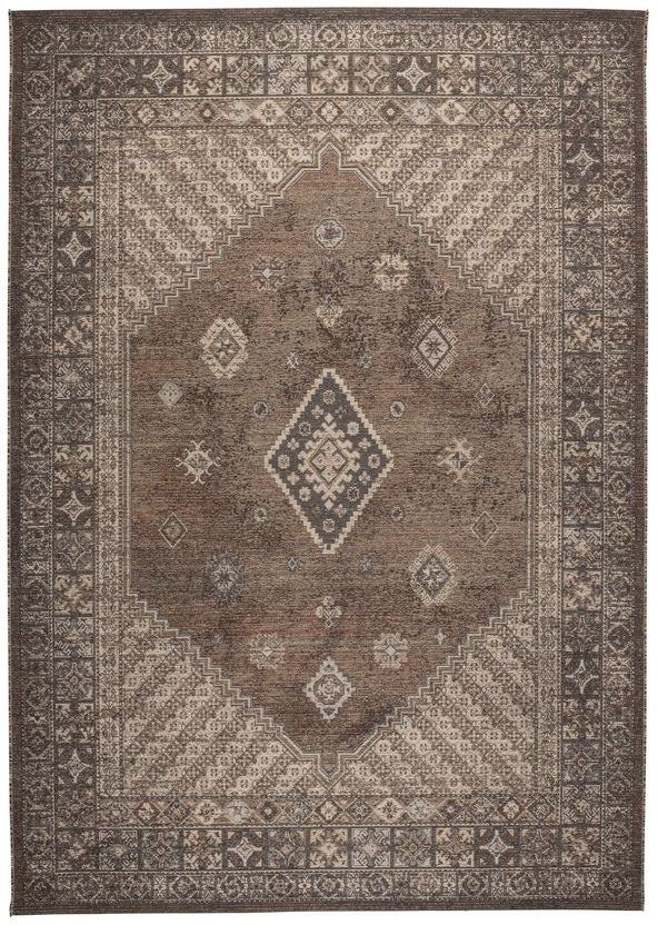 Dutchbone Devon Rug - Earthy Brown