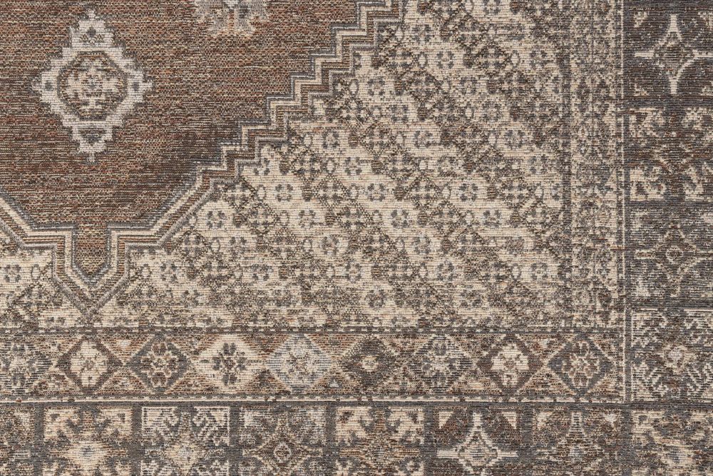 Dutchbone Devon Rug - Earthy Brown