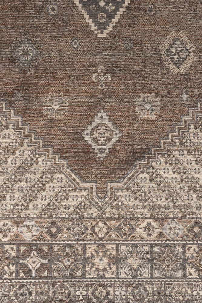 Dutchbone Devon Rug - Earthy Brown