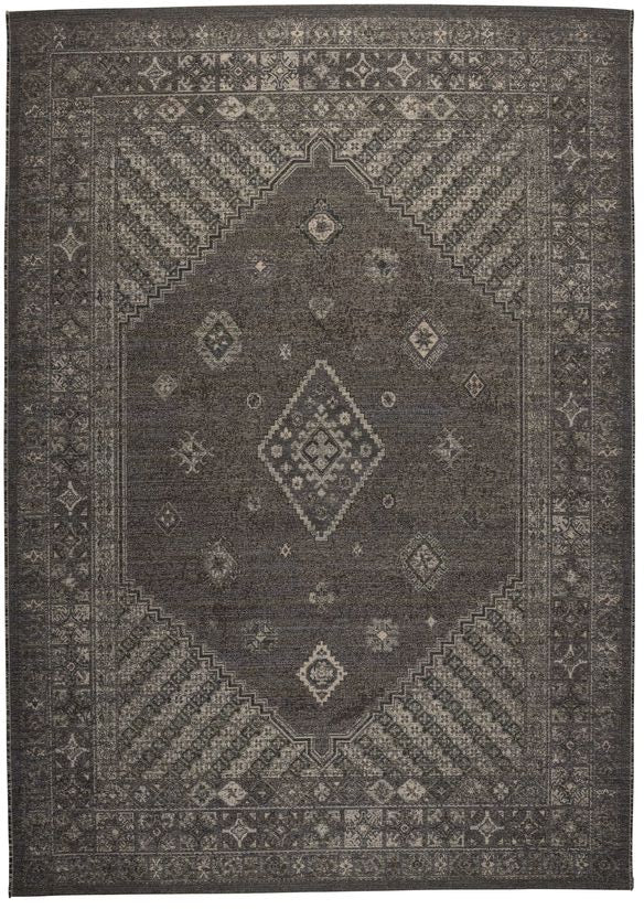 Dutchbone Devon Rug - Charcoal Green