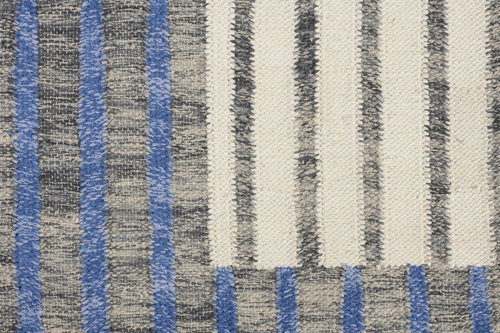 Dutchbone Hampton Rug - Blue